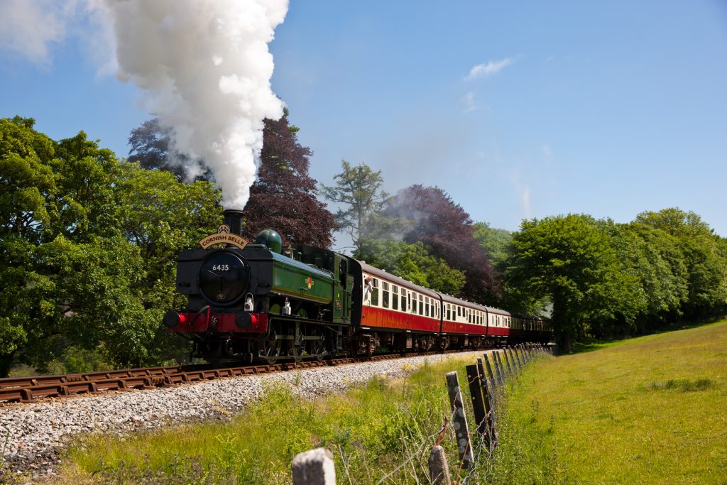 The Cornish Belle at the Bodmin & Wenford Railway