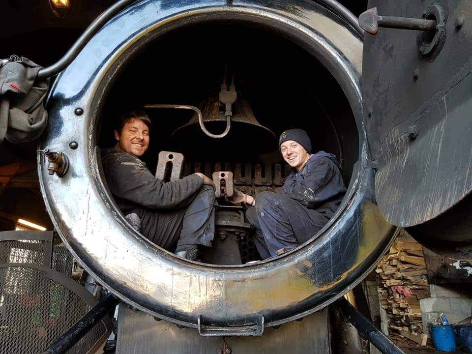 Volunteering - behind the scenes at the Bodmin & Wenford Railway