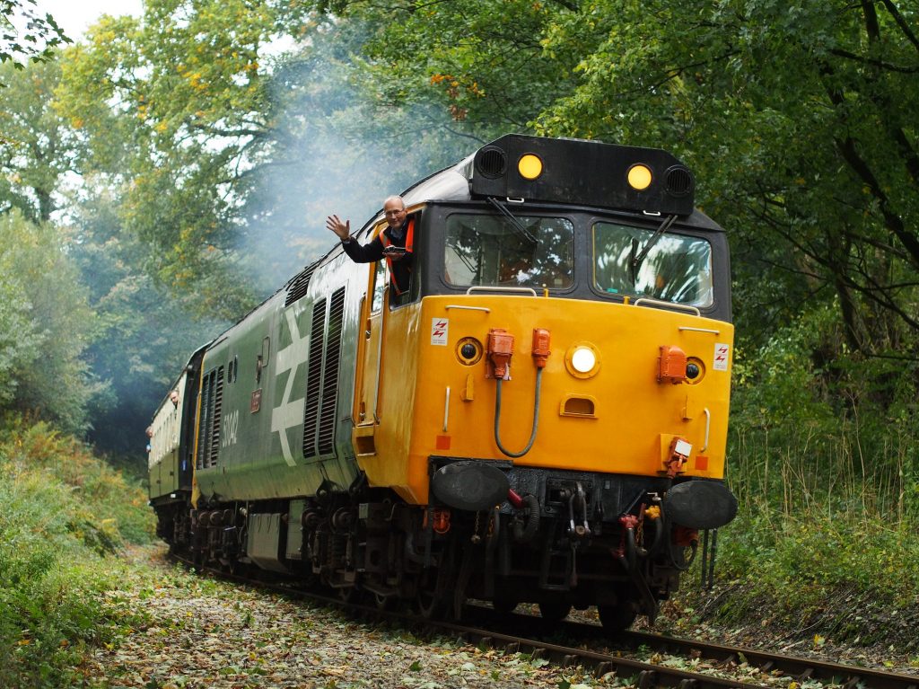 Diesel Driver Experience at Bodmin & Wenford Railway _ Tim Symons